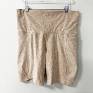Calia | Tan Athletic Biker Shorts M